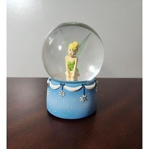 Disney Tinker Bell Musical Christmas Snow Globe